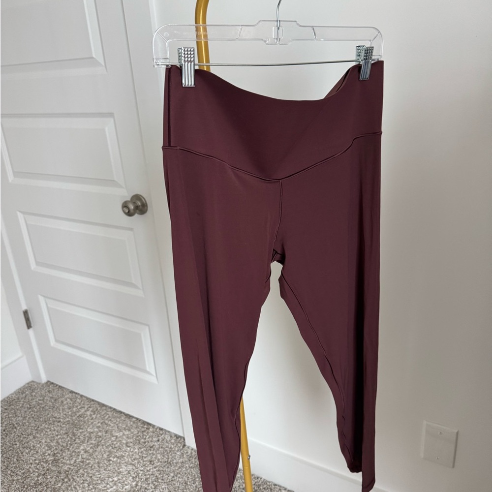 Aerie Burgundy Leggings